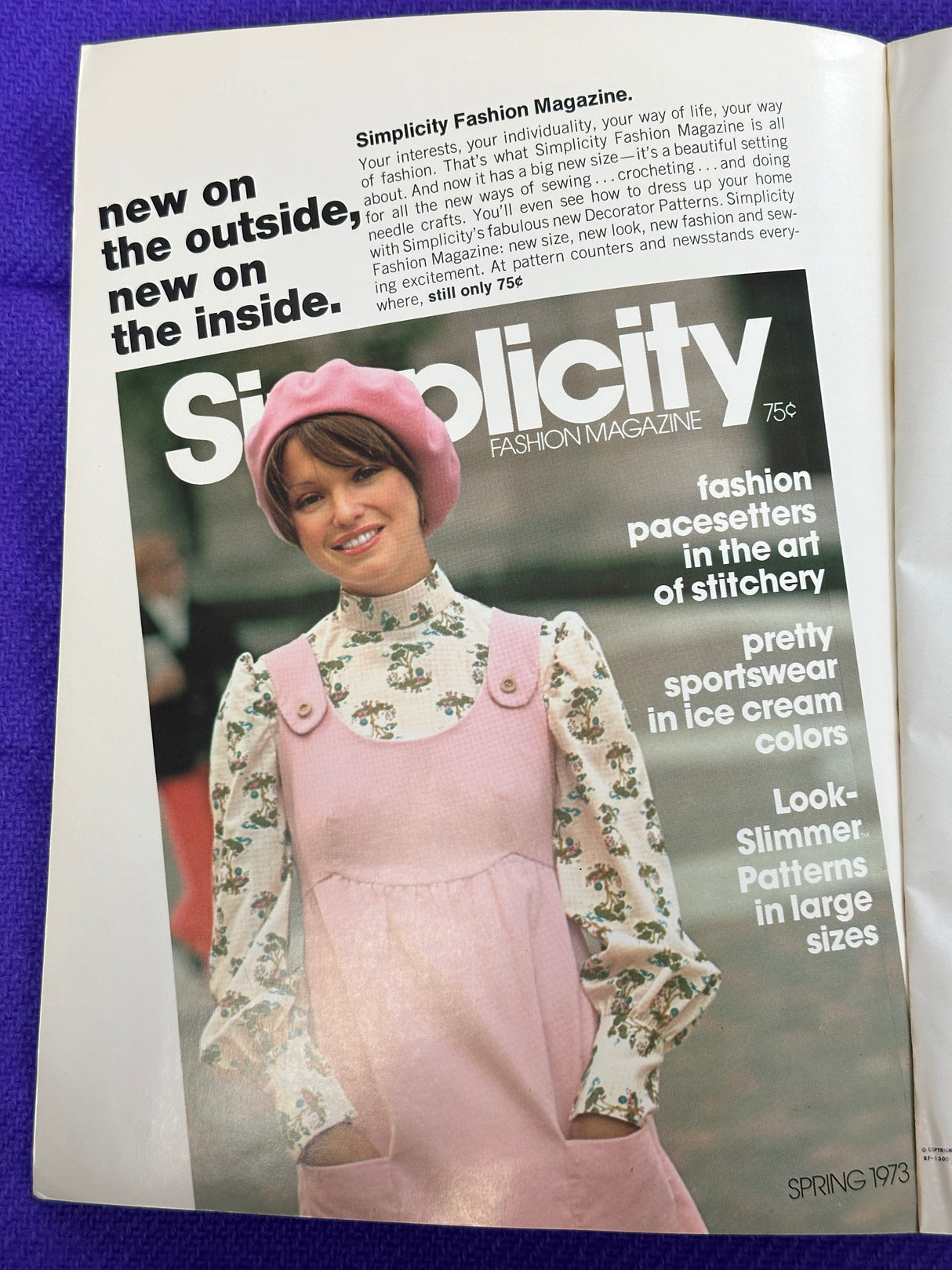 1970’s Simplicity Sewing Book Revised plus Tailoring, Crochet, Embroidery and more