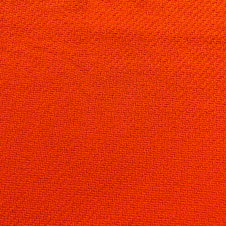 1970’s Bright Orange Acrylic Bonded Fabric  - BTY