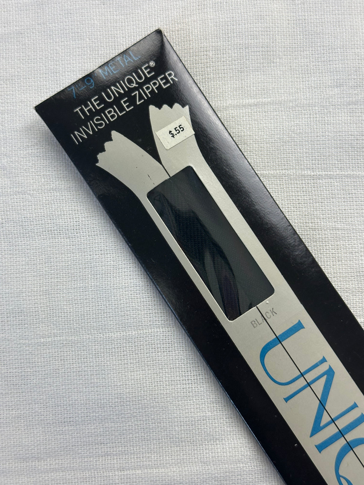 1980's Metal Invisible Zipper - Multiple sizes and colors available