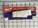 1970’s Bac-a-brand D-ring Belt Buckle and Belting Kit