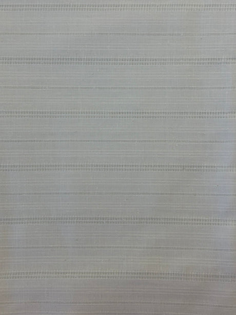 1970’s White Dimity Cotton Blend Fabric - (P136)