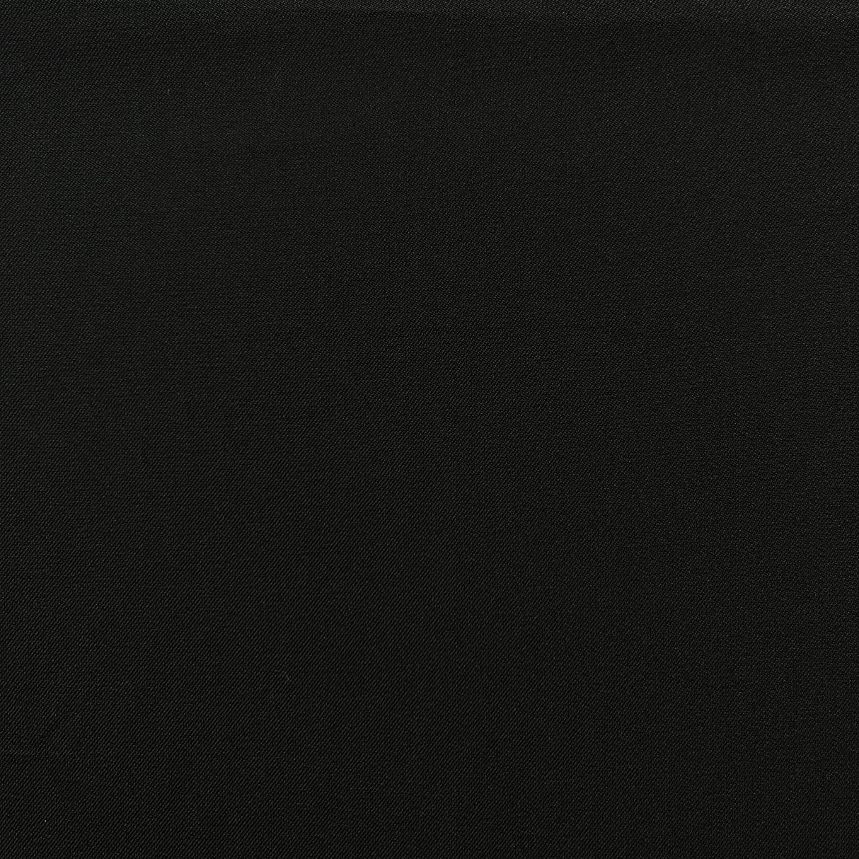 1970’s Onyx Black Fabric -  Polyester - BTY