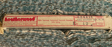 1970’s Blue and Brown Plaid Polyester Knit Fabric - BTY