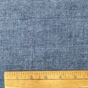 1960’s Blue Denim-like Fabric - Rayon blend - BTY