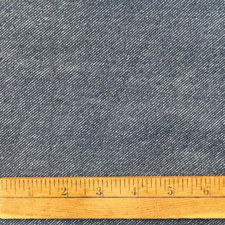 1970’s Medium Blue Wash Denim Fabric - Cotton blend - BTY