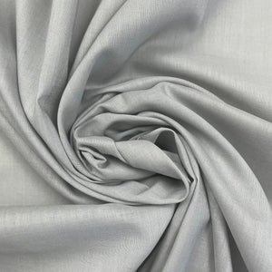 1960’s Light Grey Cotton Fabric - BTY