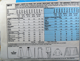 1970's McCall's "Non-Stop" Dress, Wrap Top, Wrap Skirt and Pants Pattern - Bust 31.5" - No. 5611