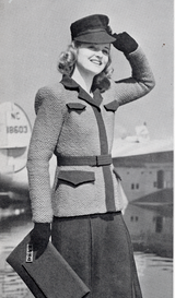 1940's Handicrafter Knits Booklet - PDF Download - Vol. 7, No. 3
