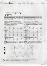 2010's Vogue Accessory Pattern: Shrugs and Capelets Pattern - One Size - No. V 9276