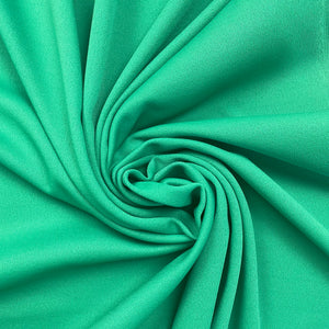 1970’s Bright Green Polyester Double Knit Fabric