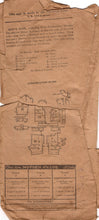 1920's Pictorial Child's Romper Pattern - Size 4 - Chest 23" - No. 2833