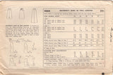 1950's Simplicity Maternity Skirt in two lengths - Waist 26" - No. 4004