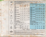 1970's McCall's Child's Back Yoke Flared Skirt and Culottes and Tote Bag Pattern - Waist 23-26.5" - No. 5631