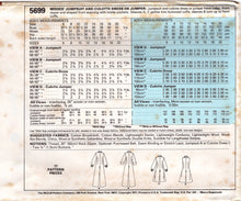 1970's McCall's Culotte or Full length Jumpsuit or Romper with Inline Pockets Pattern - Bust 30.5-31.5" - No. 5699