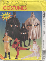 1990’s McCall's Adult or Teen Ninja and Super Hero Costume pattern - Bust 38-40” - No. 8334