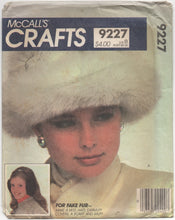 1980’s McCall's Vest, Hats, Earmuff covers, Scarf and Muff pattern - One size - No. 9227