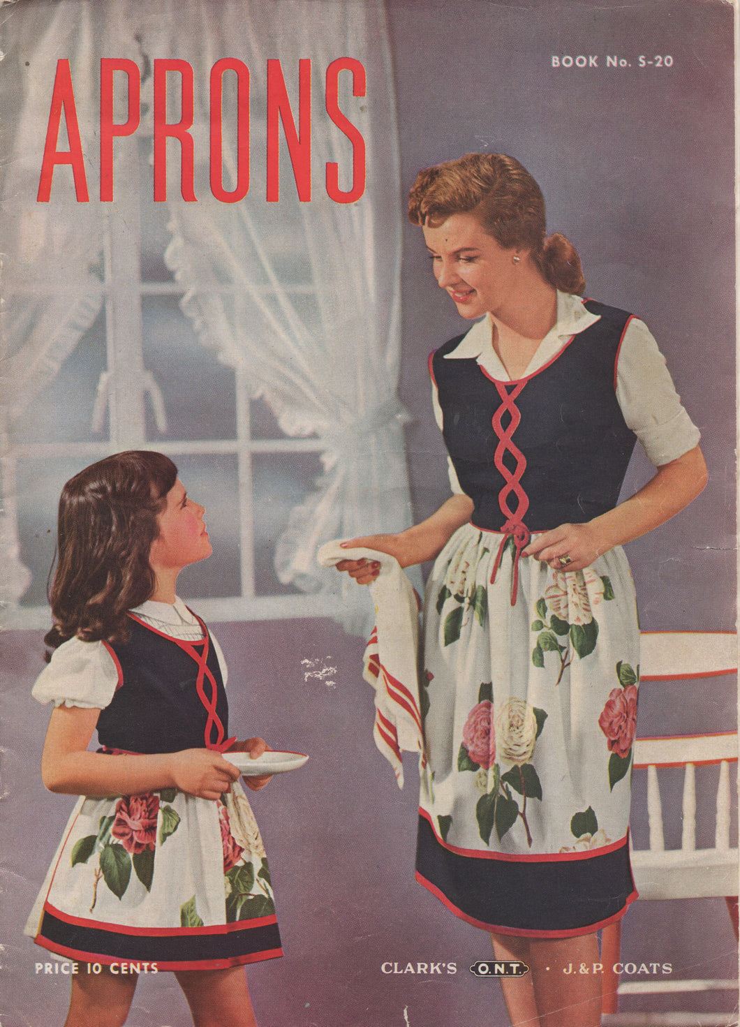 E-Book 1945 Aprons Booklet by Clark's - OOP - PDF Download