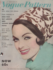 E-Book 1962 Vogue Patterns Feb/Mar Pattern Book Home catalog - Digital Download