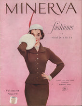 E-Book OOP 1950's Columbia Minerva Fashions in Hand Knits Booklet - Dress, Suit, Jacket, Sweaters - PDF Download - No. 84