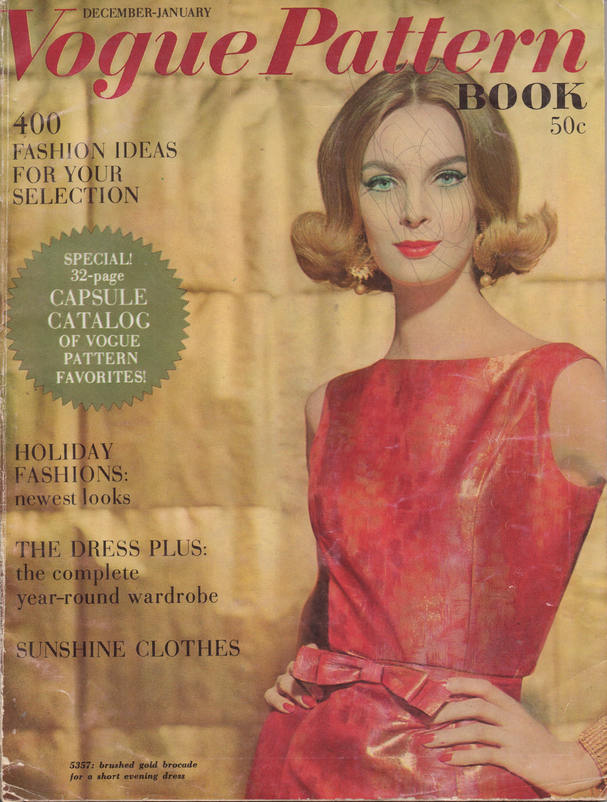 E-Book 1961/62 Vogue Patterns Dec/Jan Home catalog - Digital Download