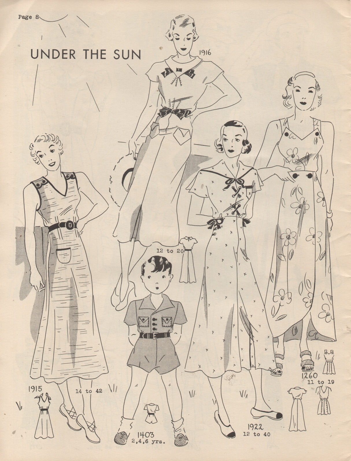 E-Book 1937 Barbara Bell Spring and Summer Catalogue - Digital Download