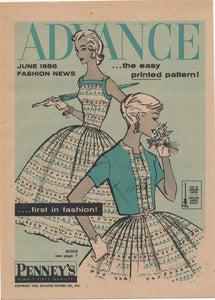 E-Book 1956 Advance Patterns June Preview Catalog - Digital Download