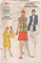 1970's Vogue Maxi Halter Dress and Jacket - Bust 34" - No. 8311