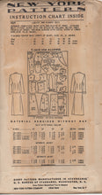 1940's New York Two-Piece Suit with Jacket with Inset pockets and Pleated Front Skirt Pattern - Bust 32" - UC/FF - No. 464