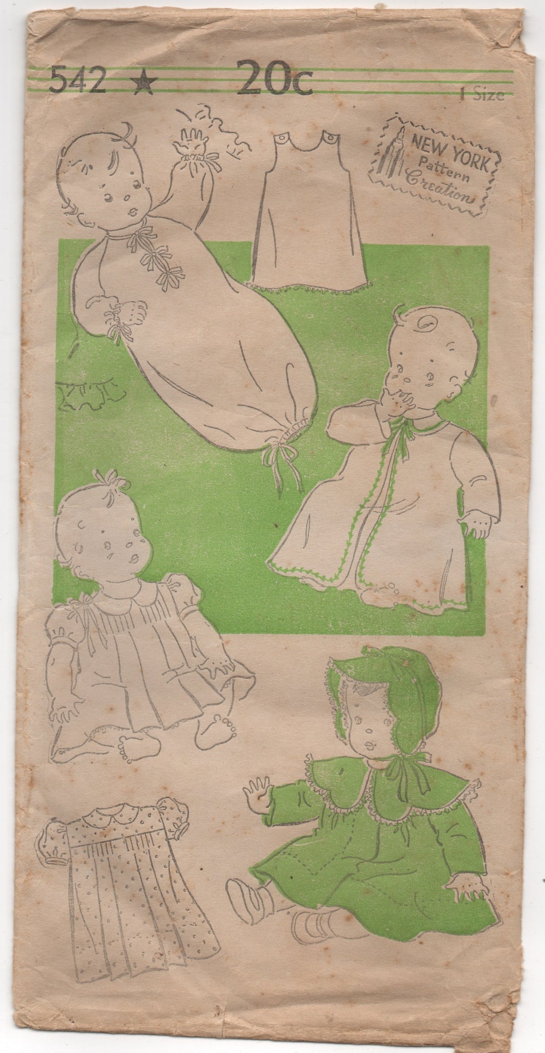 1940's New York Infant's Layette - No. 542