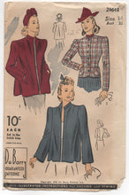 1930's DuBarry Boxy or Tailored Jacket - Bust 32" - No. 2464b