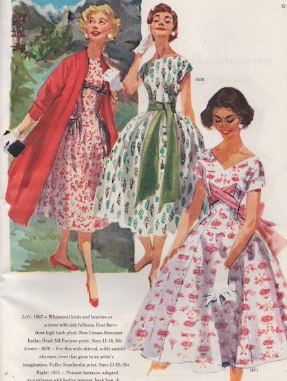 E-Book 1957 Simplicity Patterns Spring Home catalogue - Digital Download