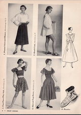 1950 Smart Sewing E-Book with Sewing Patterns - 2nd edition - PDF Download