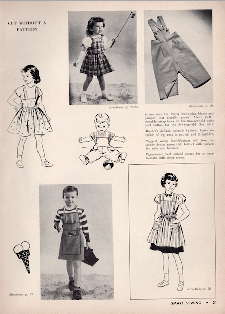 1950 Smart Sewing E-Book with Sewing Patterns - 2nd edition - PDF Download