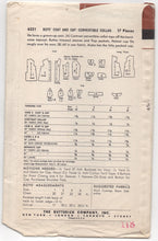 1950's Butterick Boy's Coat and Hat Pattern - 2 years - No. 6321