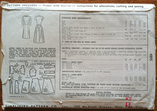1940's Simplicity Day and Evening Dress - Bust 32 - UNCUT - no. 4895
