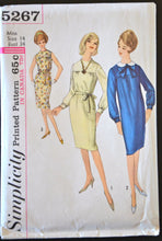 1960's Simplicity Dress Pattern - Bust 34  - no. 5267