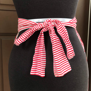 1970’s Red and White Stripe “Bloomers” - Half Apron - Cotton