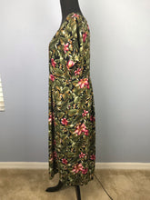 1990’s Floral Rayon Midi Dress - PXL