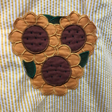 1980’s Sunflower Pocket Seersucker Robe - XL
