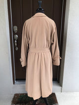 1970’s Kashmiracle Tan Coat with Tie belt