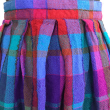 1970’s John Meyer Wool Rainbow Plaid Skirt - M