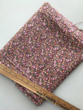 1970’s Purple Floral Peter Pan fabric - Cotton