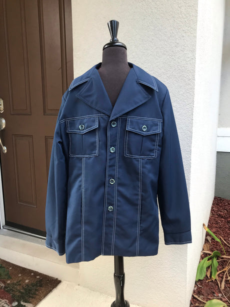 1970’s JCPenney Men’s Button up Jacket - 44L