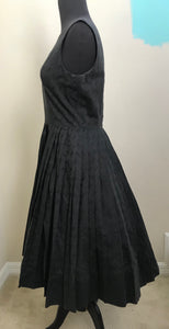 1950’s Black Sundress and Cropped Bolero Set - SM