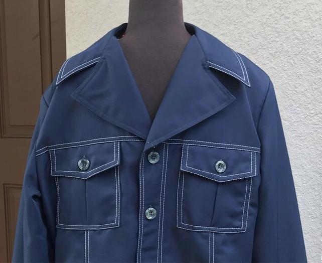 1970's JCPenney Men's Button up Jacket - 44L – Backroom Finds