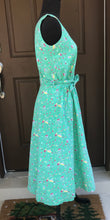 1950’s One Piece Dress with Novelty Circus print - Bust 35”
