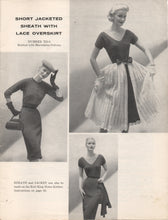 E-Book OOP 1950's Columbia Minerva Hand Knit and Crochet Booklet - Dress, Overskirt, Jacket, Sweaters - PDF Download - No. 720